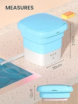 Mini lavadora Plegable